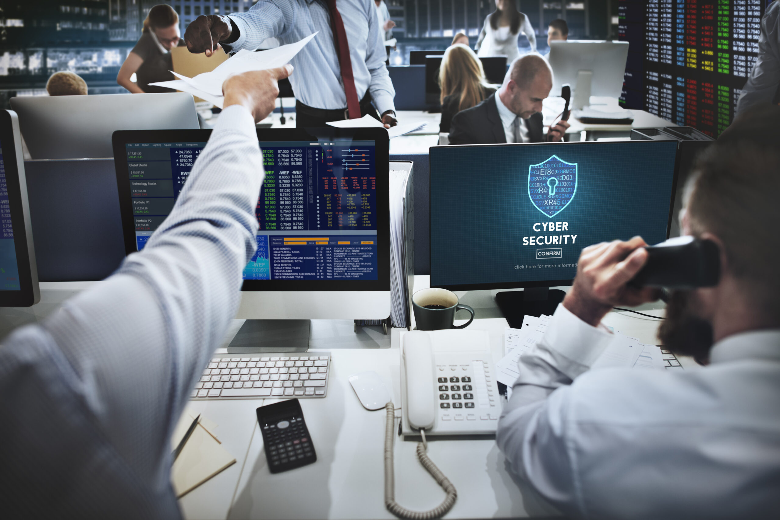 Cybersecurity expert performing VAPT services to identify vulnerabilities and strengthen business security